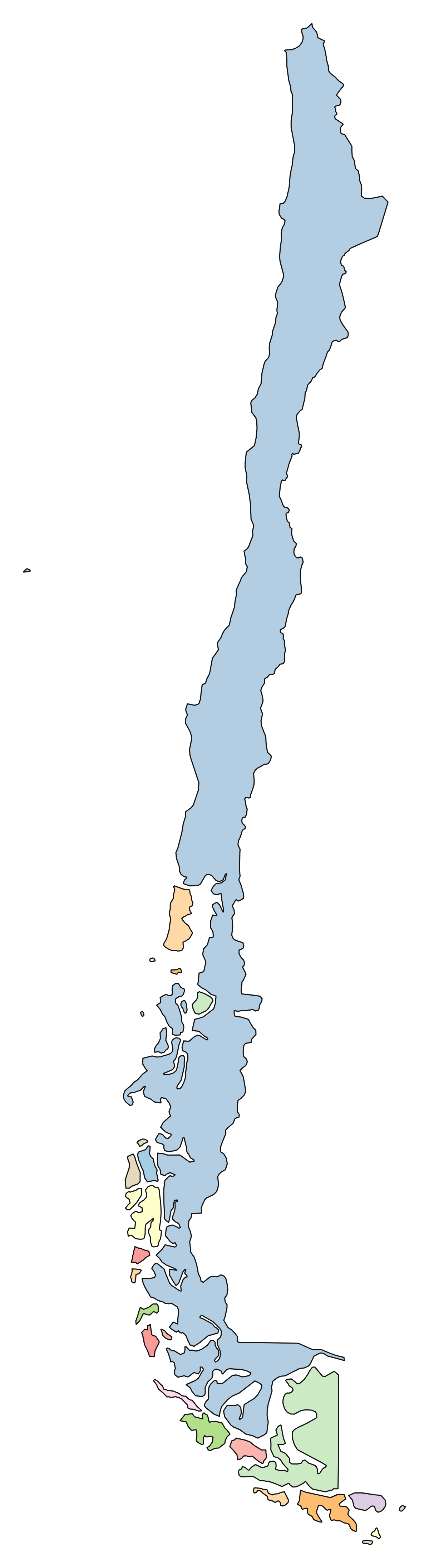 Mapa de Chile